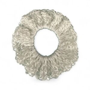 3/$12 Elegant Cream Hair Scrunchie